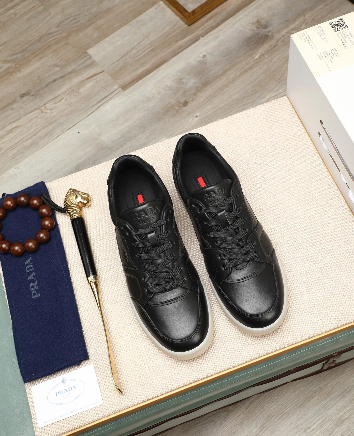 Men's shoes 💰580 🌹🌹[PRADA—Prada] 2025 latest model 🙈original replica! 👟👟👟Available here. The workmanship is top-notch. The upper is made from Italy. 🇮🇹Imported first-layer cowhide. ❗️Breathable genuine leather lining @Suitable for travel. The original version has an enlarged engraved sole, making it suitable for all kinds of travels, showing low-key luxury. Let quality speak for itself. Color: Size: 38-45